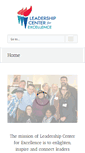 Mobile Screenshot of leadercenter.org